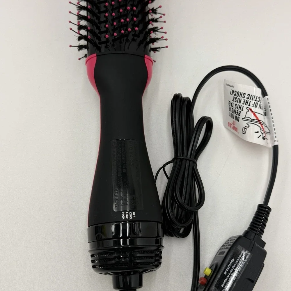 Revlon One-Step 2.4in Hair Dryer Volumizer RVDR5282 Titanium Max Black Pink